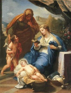 The Madonna and Child with Saints Elizabeth and John the Baptist