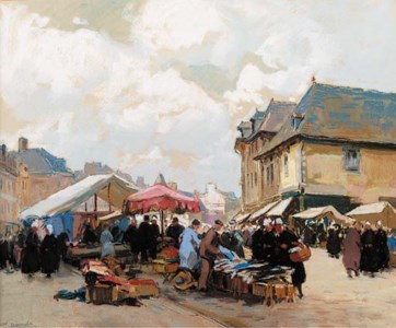 Market day, France
