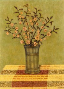 Still life with blossom