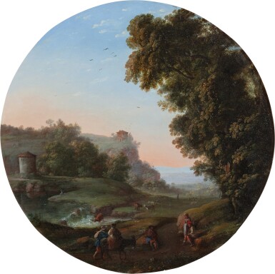 Roman Landscape | Paysage de la campagne romaine