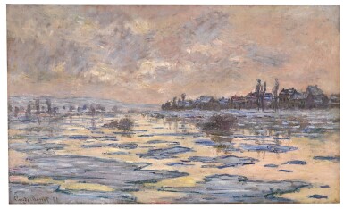 Claude Monet, La Seine à Lavacourt, débâcle