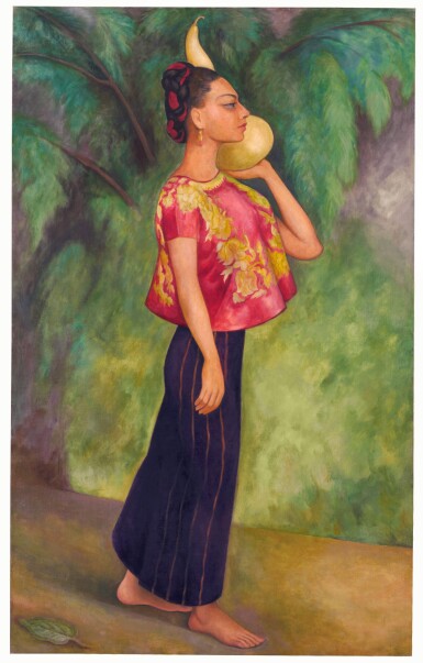 Diego Rivera, Retrato de Columba Domínguez de Fernández