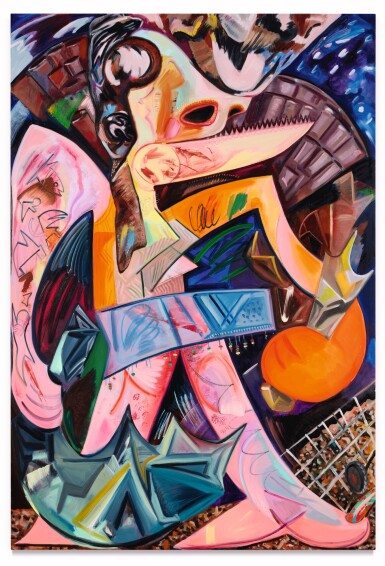 Dana Schutz, God 2