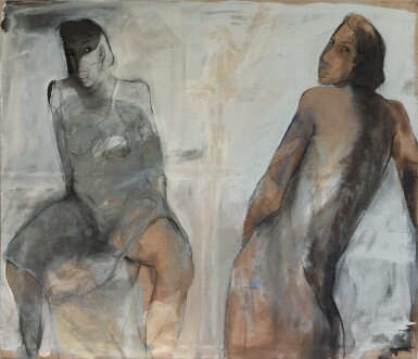 Paar (Blau) (Couple (Blue)) 
