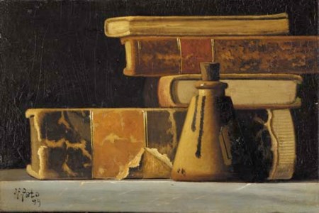 Still Life with Books and Inkwell