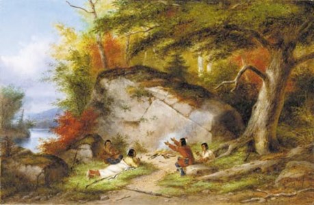 Indian Campfire at Big Rock