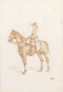 Cavalier, Louis XV
