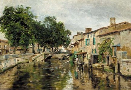 Le canal du Moulin á Verdun