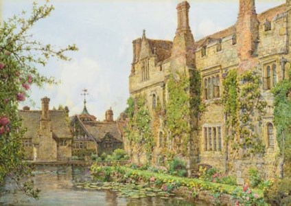 Across the moat, Hever Castle
