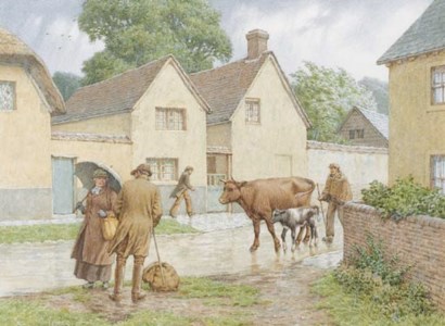 A Hazy September Morning; and Stormy Weather in the Cotswolds (illustrated)