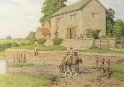 Evening Glow; and Summers Lease (illustrated)
