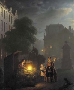 Night market in Antwerp