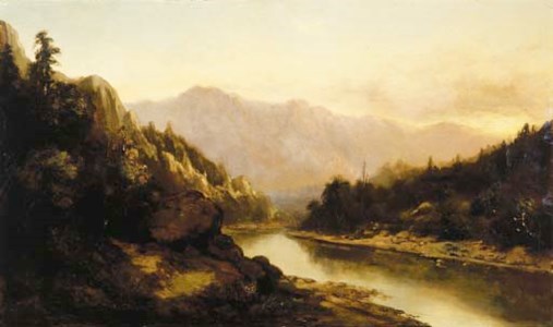 Sunrise in the Mountains
