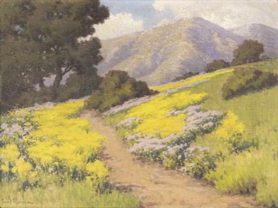 A Spring Afternoon near Santa Barbara (Wild Mustard & Radish)