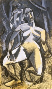 Pablo Picasso, Etude pour 'Nu dans une forêt' or Etude pour 'La Dryade'