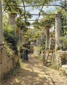 In the Shadow of an Italian Pergola