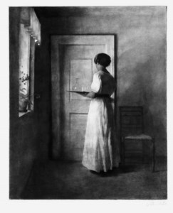 Girl with a Tray; and Fisherman's Room in Hornbaek (Olufsen and Svensson 33; and 72)