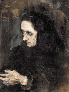 Étude pour le portrait de la soeur du peintre (Study for a portrait of the artist's sister)