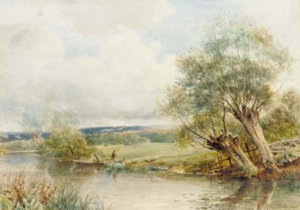 The Swan's Neck on the Avon, Near Defford