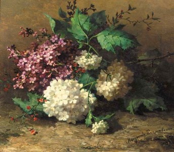A still life with lilacs