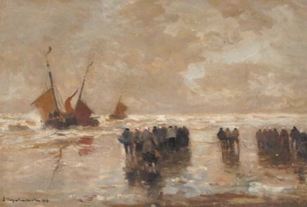 The arrival of the fleet