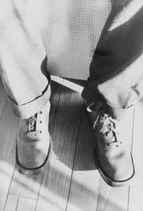 Walker Evans' new boots