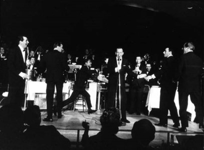 "Rat Pack" at the Sands Hotel, Las Vegas