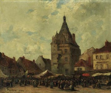 Market Day, Dreux