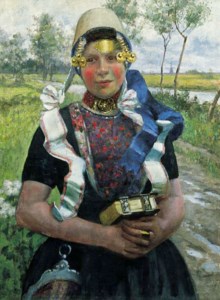 Dutch Finery, A Marken Girl