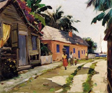 An Island Village Street