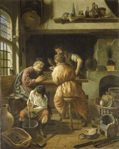 An alchemist's workshop