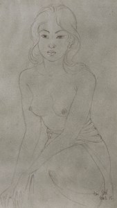 Portrait of the artist's wife