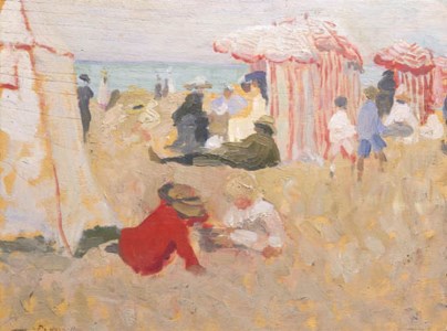 A Grey Day on the Beach