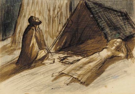 Man with Tent (II)