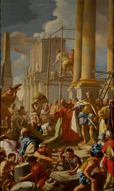 Robert of Anjou Witnessing the Construction of the Church of Santa Chiara, Naples