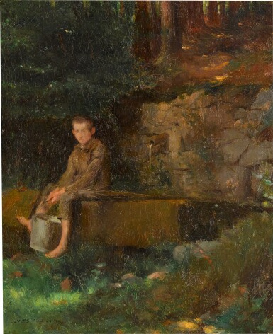 L'enfant à la fontaine