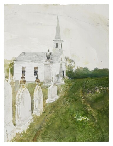 Ridge Church (Study for Shellback)