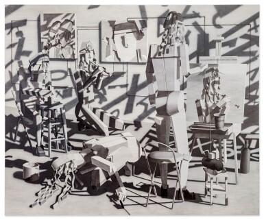 Avery Singer, Happening