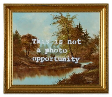 Banksy & Eine, This is Not a Photo Opportunity