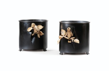 Pair of cache-pots Youpi et Youpot, 2018