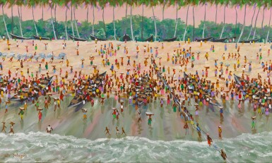 Beach Crowd