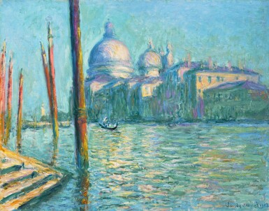 Claude Monet, Le Grand Canal et Santa Maria della Salute
