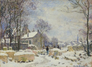 Claude Monet, Effets d'hiver à Argenteuil