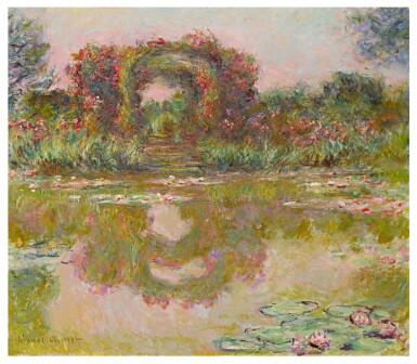 Claude Monet, Les Arceaux de roses, Giverny