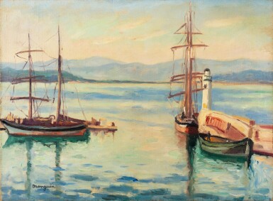 L'entrée du port de Saint-Tropez 