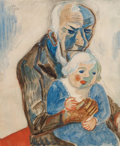 Großvater mit Enkel (Grandfather with grandson) 