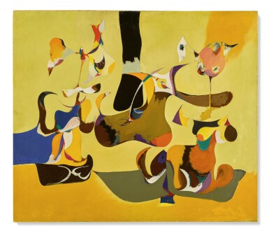 Arshile Gorky, Garden in Sochi | 《索契的花園》