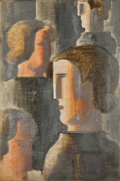 Graue Jungmännergruppe (Group of Young Men in Grey) |《一群身穿灰衣的少年》