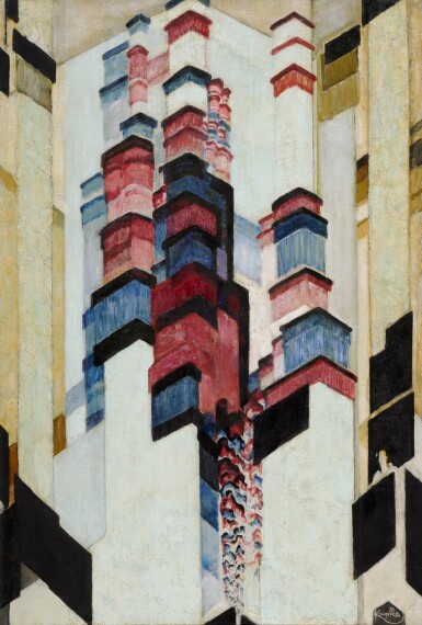 František Kupka, Le Jaillissement II (Tryskání II) | 《爆破II》