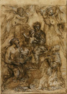 The Madonna and Child with Saint Jerome and Saint Augustine